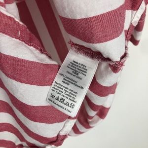 J. Crew Tops - J. Crew Vertical Candy Stripe Button Down Top Red J. Crew Tops - J. Crew Vertical Candy Stripe Button Down Top Red